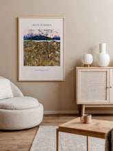 Egon Schiele River Landscape with Two Trees - Art Print